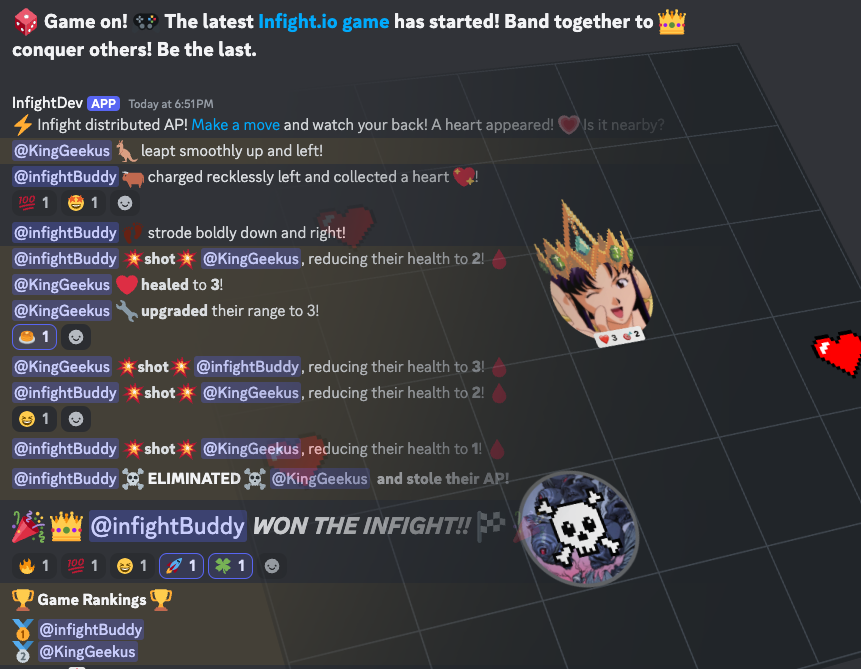 A little fight on Discord